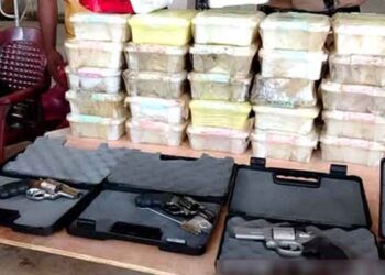 தங்காலையில் கைப்பற்றப்பட்ட போதைப்பொருட்கள், துப்பாக்கிகள் தொடர்பில் வெளியான தகவல்!