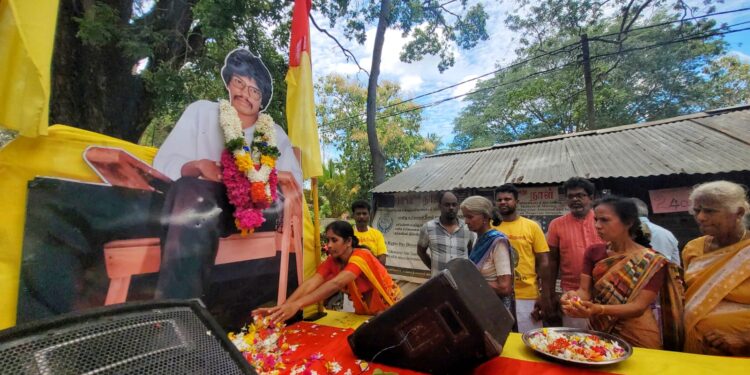 தியாக தீபம் திலீபனின் ஊர்தி பவனி மன்னாரை சென்றடைந்தது