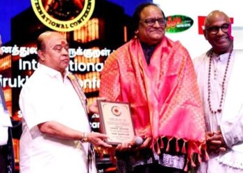 இசையமைப்பாளர் பரத்வாஜிற்கு ‘குறள் இசையோன்’ பட்டம் வழங்கிய றொறான்ரோ தமிழ் சங்கம்