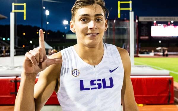 14ஆவது முறையாக உலக சாதனை படைத்த கோலூன்றிப் பாய்தல் வீரர் ஆர்மண்ட் டுப்லான்டிஸ்