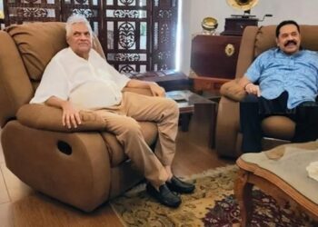 கால்டன் இல்லத்தில் மஹிந்தவை சந்தித்த ரணில் கைது செய்யப்பட்டபோது வழங்கிய ஒத்துழைப்பிற்கு நன்றியும் தெரிவிப்பு