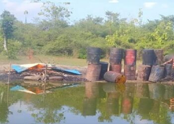 மட்டக்களப்பு தாந்தாமலையில் கோடா பரல்களுடன் ஒருவர் கைது