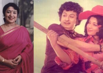 பழம் பெரும் நடிகை லதா – புதுமுக நடிகர் அரவிந்தராஜ் நடிக்கும் ‘பேராண்டி’ படத்தின் இசை வெளியீடு