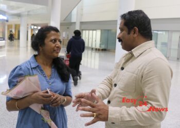 கவிஞர் தாமரையை வரவேற்றேன்