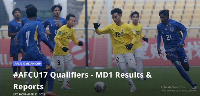 17 வயதின் கீழ் ஆசிய கிண்ண தகுதிகாண் சுற்று: புருணை உடனான போட்டியில் இலங்கை அபார வெற்றி