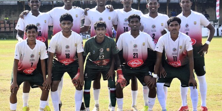 லைவ்போய் கிண்ணத்துக்கான 20 வயதின்கீழ் கால்பந்தாட்ட இறுதியில் ஸாஹிரா – ஹமீத் அல் ஹுசெய்னி