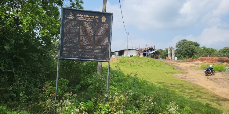 வவுனியாவில் விகாரை அமைக்கும் தொல்பொருள் திணைக்களம் – பிரதேசமக்கள் விசனம்