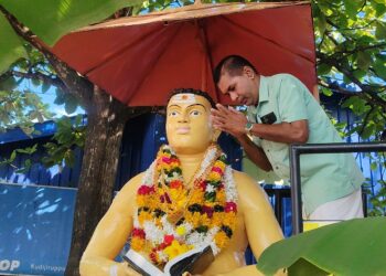 வவுனியாவில் ஆறுமுகநாவலரின் 146வது குருபூஜை தினம்