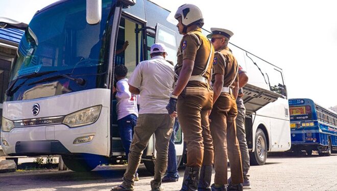 விசேட சோதனை நடவடிக்கை ; போதைப்பொருள் பாவனை செய்யும் பஸ் சாரதிகள் சிக்கினர்!