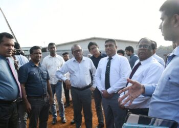 யாழ்ப்பாண சர்வதேச விமான நிலையத்தின் அபிவிருத்திப் பணிகளை அமைச்சர் அநுர கருணாதிலக்க நேரில் ஆராய்வு