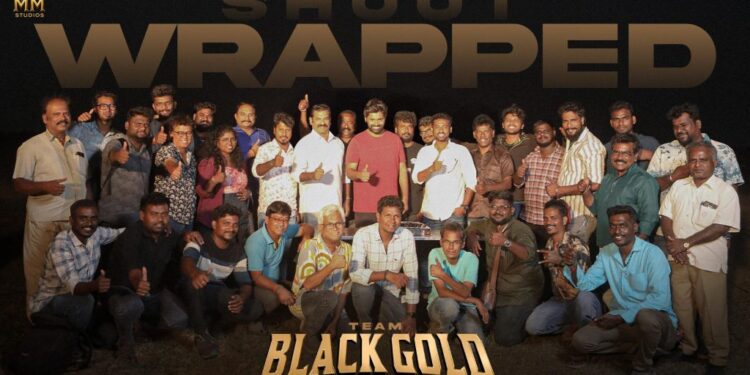 நடிகர் வெற்றி நடிக்கும் ‘பிளாக் கோல்டு’ படத்தின் படப்பிடிப்பு நிறைவு