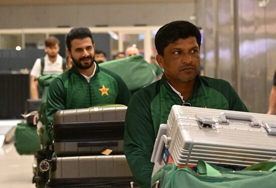 ரி20 உலகக் கிண்ணத்தில் பங்குபற்றும் பாகிஸ்தான் அணி வருகை