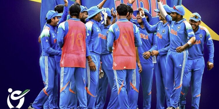 அதிகூடிய வெற்றி இலக்கைக் கடந்த அணி என்ற சாதனையுடன் 19இன் கீழ் உலகக் கிண்ண அரை இறுதிக்கு முன்னேறியது இந்தியா