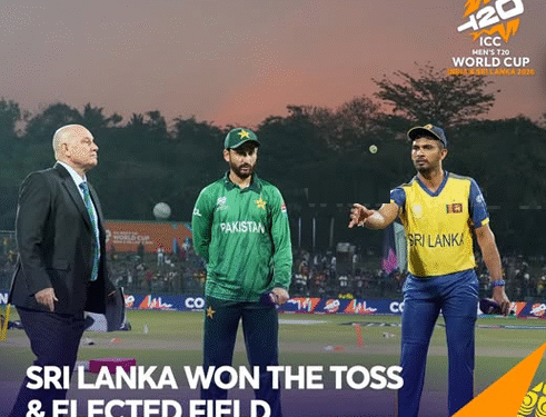 நாணய சுழற்சியில் வெற்றி பெற்ற இலங்கை முதலில் களத்தடுப்பை தெரிவு செய்தது