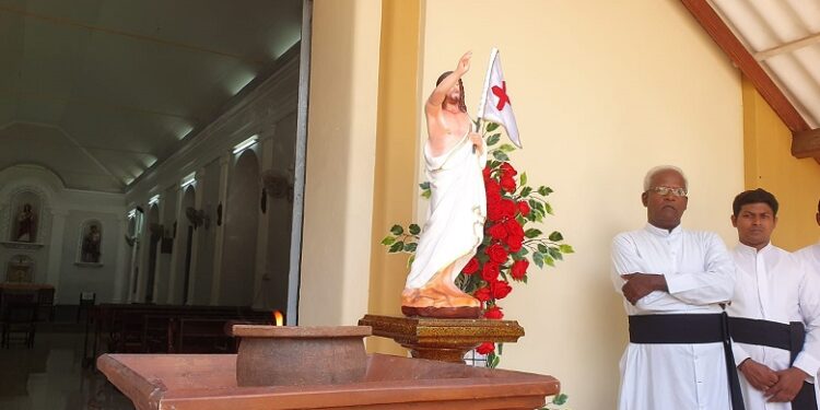 உயிர்த்த ஞாயிறு தாக்குதல் ; யாழ்ப்பாணத்தில் நினைவேந்தல் அனுஷ்டிப்பு