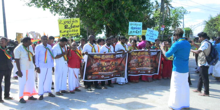 மட்டு.பட்டிப்பளையில் நடைபெற்ற இலங்கை தமிழரசுக்கட்சியின் மேதின நிகழ்வு