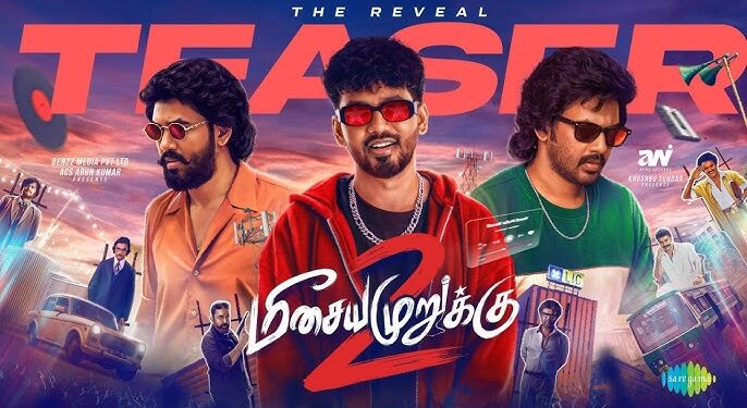 நடிகர் ஹிப் ஹொப் தமிழா நடிக்கும் ‘மீசைய முறுக்கு 2’ படத்தின் அப்டேட்