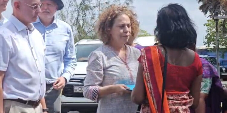 நீங்கள் தந்தது காகிதம் அல்ல | எனது உள்ளத்தால் ஏற்கிறேன் என கூறிய ஐரோப்பிய துதுவர் கார்மென் மேரேனா