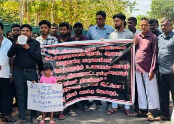கேப்பாபுலவு மக்களின் பூர்வீக காணிகளை விடுவிக்கக் கோரி 12வது நாளாக தொடரும் போராட்டம்