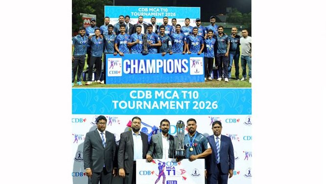 MCA T10 கிண்ணத்தை கைப்பற்றிய சிட்டிசன்ஸ் டெவலப்மென்ட் பிசினஸ் ஃபைனான்ஸ்