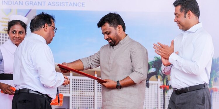 மன்னார் பொது மருத்துவமனையில் நிர்மாணப் பணிகள் ஜனாதிபதி தலைமையில் ஆரம்பம்