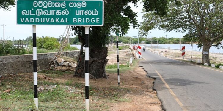 பரந்தன் வட்டுவாகல் பாலத்தை மீண்டும் நிர்மாணிக்க அரசாங்கம் நடவடிக்கை