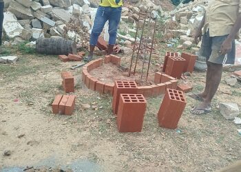 உடைக்கப்பட்ட “அணையா விளக்கு” தூபியை புனரமைக்கும் பணிகள் ஆரம்பம்!