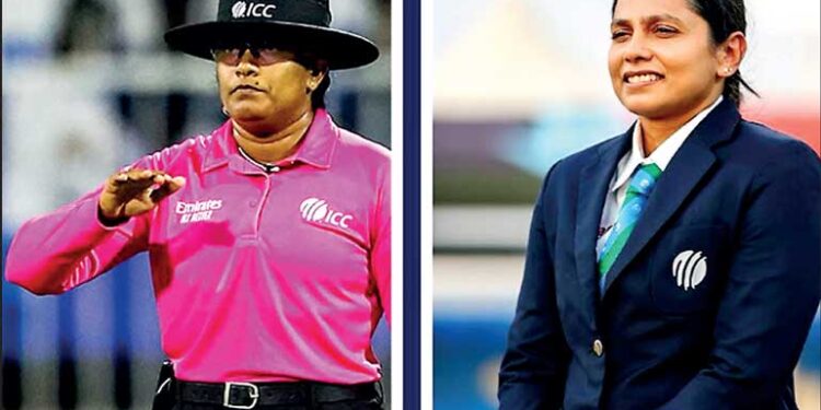 ஐசிசி மகளிர் உலகக் கிண்ண அரை இறுதிகள்: மத்தியஸ்தர்கள் குழாத்தில் இலங்கையின் நிமாலி, மிஷெல்