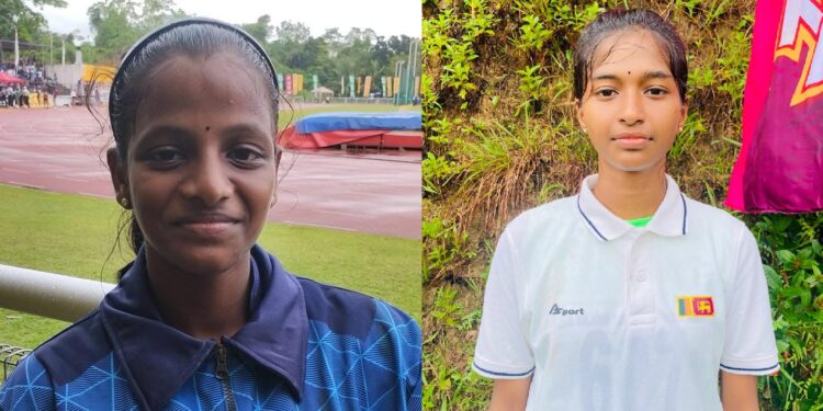 உயரம் பாய்தலில் மன்னார் மாணவி வில்ஷியா, களுதாவளை மாணவன் பகிர்ஜன் புதிய போட்டி சாதனைகள்