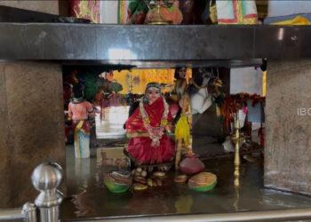 முல்லைத்தீவு வற்றாப்பளை அம்மன் கோவிலும் வெள்ளத்தில் மூழ்கியது