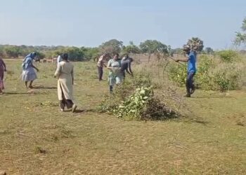 சம்பூர் ஆலங்குளம் மாவீரர் துயிலுமில்லத்தில் சிரமதானம்