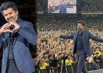 நடிகர் விஜய் நடிக்கும் ‘ஜனநாயகன் ‘ படத்தின் இசை வெளியீட்டு விழா