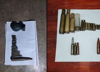 கைக்குண்டு, தோட்டாக்களுடன் முன்னாள் இராணுவ சிப்பாய் கைது