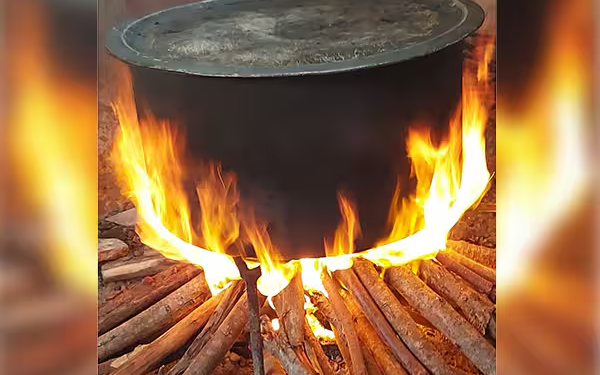 எரிவாயு விலை உயர்வால் மக்கள் மீண்டும் விறகு அடுப்பிற்குத் தள்ளப்பட்டுள்ளனர்