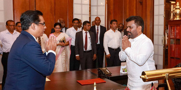 இலங்கை மலையக இந்து குருமார் ஒன்றியம் மற்றும் ஜனாதிபதியின் செயலாளர் இடையில் சந்திப்பு