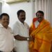 பா.ஜ.க தமிழ்நாடு மாநிலத் தலைவர் நயினார் நாகேந்திரனை சந்தித்தார் சிறீதரன் எம்.பி!