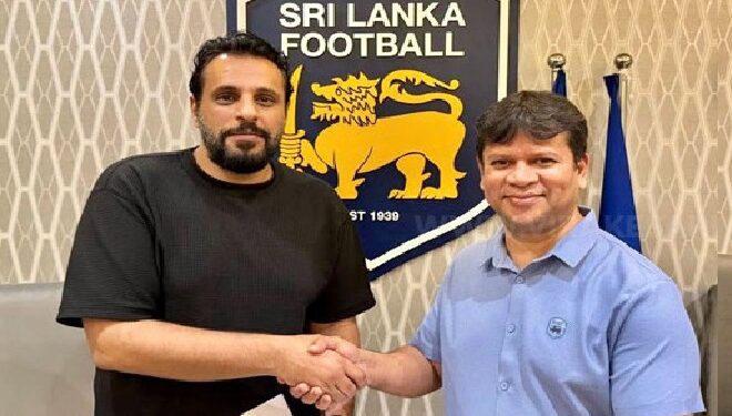 இலங்கை தேசிய கால்பந்தாட்ட பயிற்றுநர் அப்துல்லா அல்முத்தய்ரியின் ஒப்பந்தம் புதுப்பிப்பு