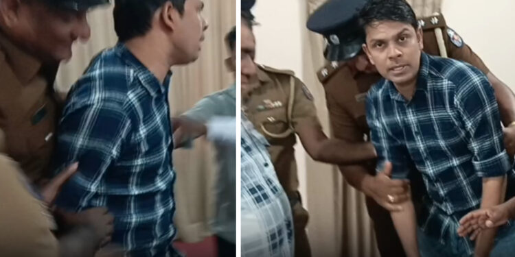 கிளிநொச்சி மாவட்ட அபிவிருத்தி ஒருங்கிணைப்பு குழு கூட்டத்தில் அமைதியின்மை ஏற்பட்டதுடன் கூட்டம் ஒத்திவைப்பு