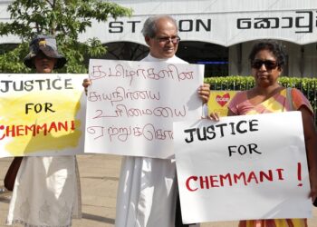 செம்மணி மனிதப் புதைகுழி : கொழும்பில் கவனயீர்ப்புப் போராட்டம்