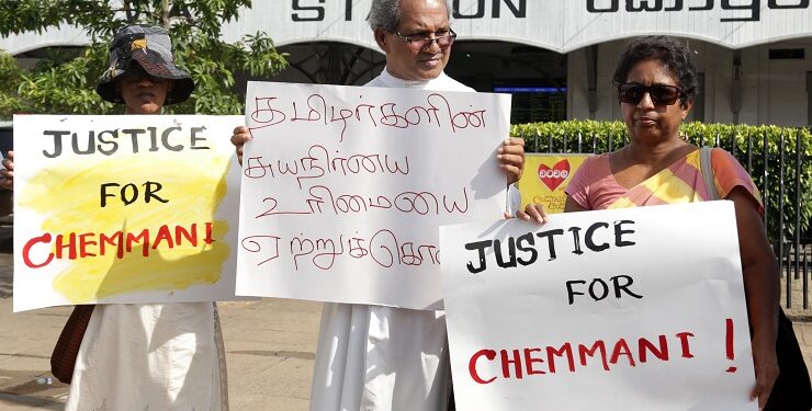 செம்மணி மனிதப் புதைகுழி : கொழும்பில் கவனயீர்ப்புப் போராட்டம்
