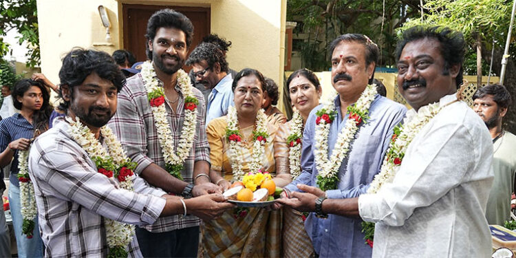 சண்முக பாண்டியன் விஜயகாந்த் நடிக்கும் ‘வாணவேடிக்கை’ படத்தின் தொடக்க விழா