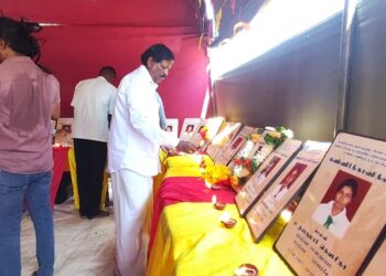 செஞ்சோலை நினைவுத்தூபி எழுப்பப்படும் ; செஞ்சோலைப் படுகொலை நினைவேந்தலில் ரவிகரன் உறுதி