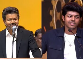 ‘சிக்மா’ இசை வெளியீட்டு விழாவில் அப்பா விஜய்க்கு நன்றி கூறிய ஜேசன் சஞ்சய்!