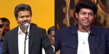 ‘சிக்மா’ இசை வெளியீட்டு விழாவில் அப்பா விஜய்க்கு நன்றி கூறிய ஜேசன் சஞ்சய்!
