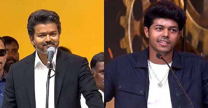 ‘சிக்மா’ இசை வெளியீட்டு விழாவில் அப்பா விஜய்க்கு நன்றி கூறிய ஜேசன் சஞ்சய்!