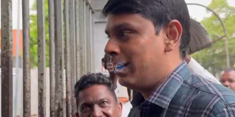 நாமலுக்கு விளக்கமறியல்! நீதிமன்ற வளாகத்தில் அர்ச்சுனா எம்.பி