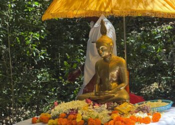 வவுனியா வெடுக்குநாறிமலையில் புத்தரின் சிலை வைக்கப்பட்டு வழிபாடு ; பெருமளவான பௌத்தமக்கள் பங்கெடுப்பு