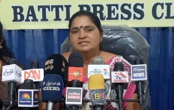 ஊழலுக்குக் காட்டும் அக்கறையை காணாமலாக்கப்பட்டோர் விவகாரத்தில் அரசு காட்டுவதில்லை – அ.அமலநாயகி