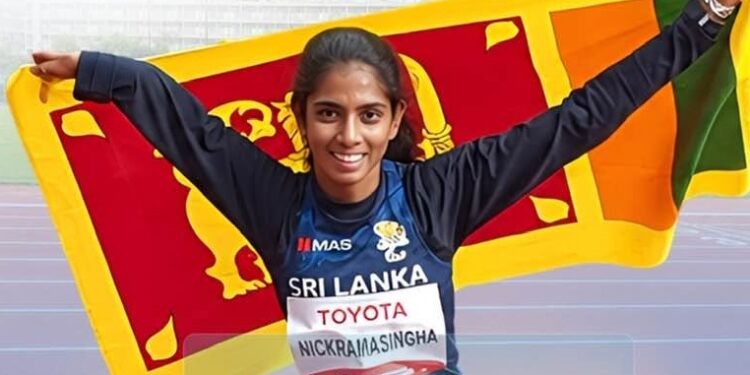 ஆசிய பரா விளையாட்டு விழாவில் ரி-47 வகைப்பிரிவு பெண்களுக்கான 200 மீற்றரில் தனஞ்சனாவுக்கு வெள்ளிப் பதக்கம்