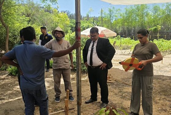 குருக்கள்மடம் மனிதப் புதைகுழி பகுதியில் மண் படிம மாதிரி பரிசோதனை ஆரம்பம்